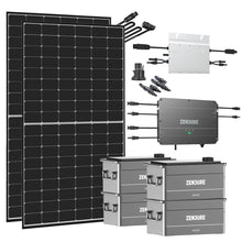 Lade das Bild in den Galerie-Viewer, Balkonkraftwerk mit ZENDURE Speicher 3,84 kWh Mikrowechselrichter (800W)
