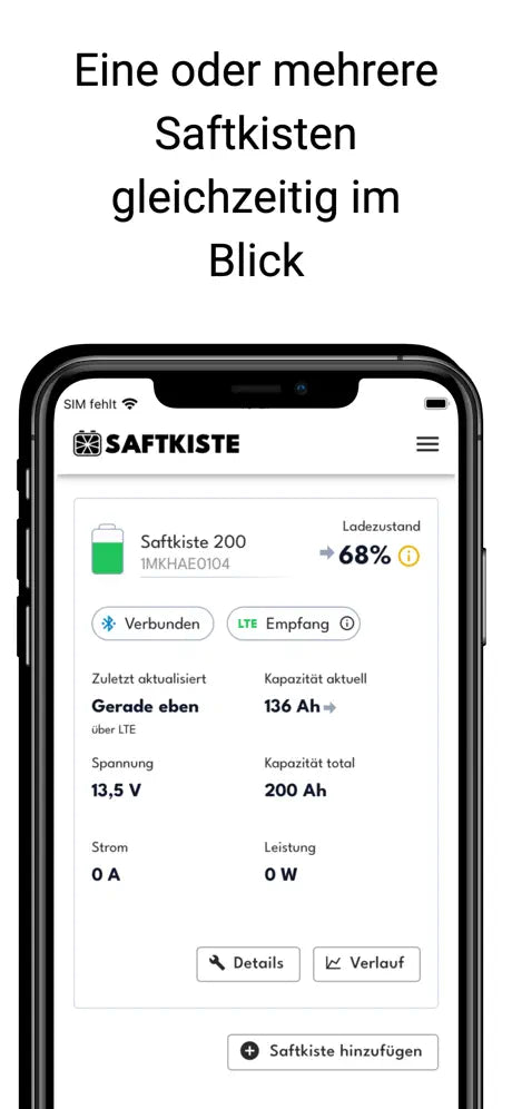 Saftkiste 300 / LiFePO4-Akku mit 300 Ah