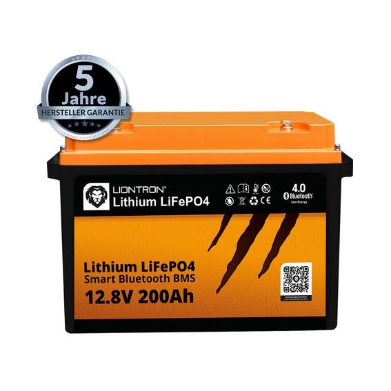 LIONTRON LITHIUM LIFEPO4 LX SMART BMS 12,8V 200AH