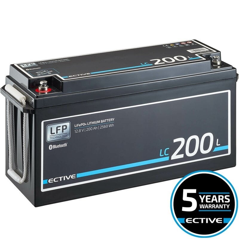 ECTIVE LC 200 LT LFP 12V LiFePO4 Lithium 200 Ah