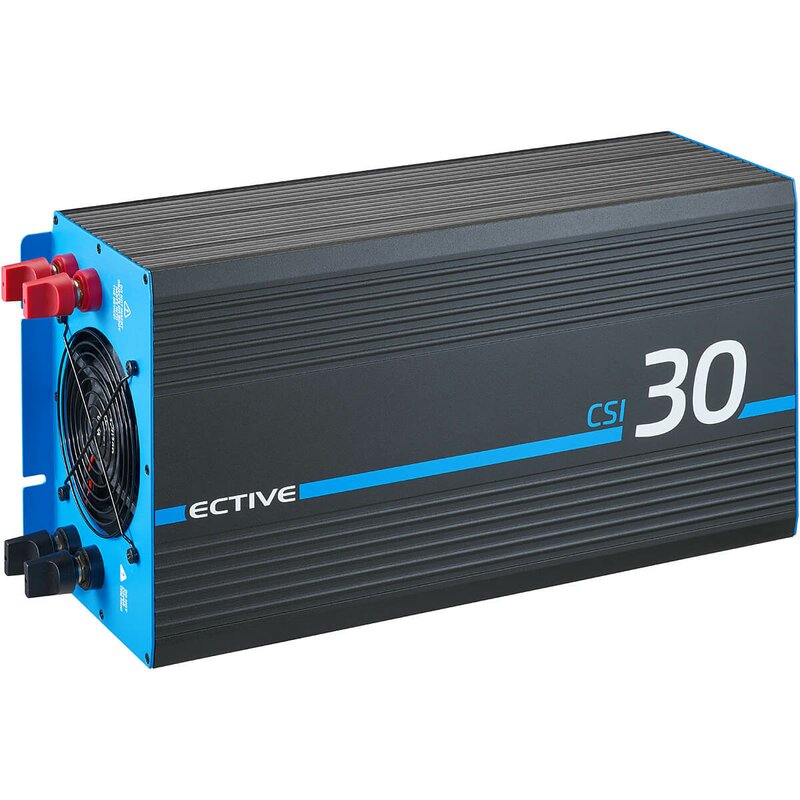 ECTIVE CSI 30 3000W/12V oder 24V Sinus-Wechselrichter mit Ladegerät, NVS- und USV-Funktion