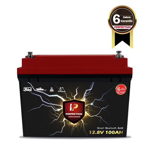 Perfektium LiFePO4 Batterie 12.8V 100Ah