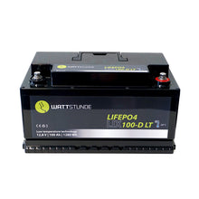Lade das Bild in den Galerie-Viewer, WATTSTUNDE® Lithium 100Ah LiFePO4 Batterie LIX100D-LT

