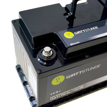 Lade das Bild in den Galerie-Viewer, WATTSTUNDE® Lithium 100Ah LiFePO4 Batterie LIX100D-LT
