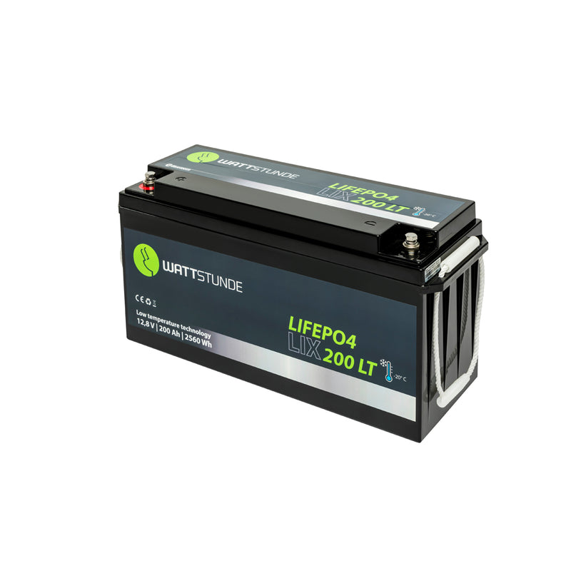 WATTSTUNDE® Lithium 200Ah LiFePO4 Batterie LIX200-LT – batterieonline