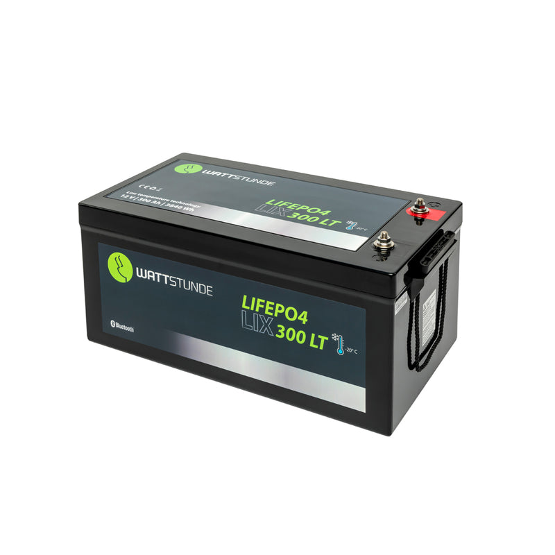 WATTSTUNDE® Lithium 300Ah LiFePO4 Batterie LIX300-LT – batterieonline